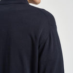 Maglia uomo fullzip blu notte M040224 151 ACCADEMIE TESSILI 