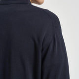 Maglia uomo fullzip blu notte M040224 151 ACCADEMIE TESSILI 