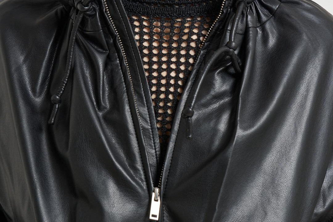 Giacca donna Neela in ecopelle nera VE0604FA D1B03E01BK MARANT ETOILE 