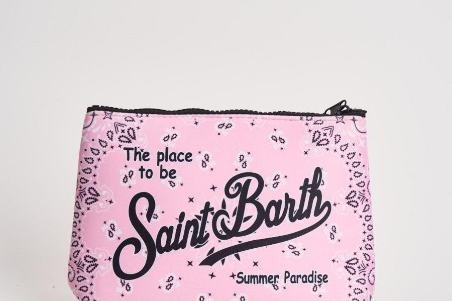 Pochette donna Aline bandana rosa ALINE 02639L MC2 SAINT BARTH 