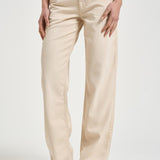 Jeans donna dritto beige PA0590FA B1H07I23EC ISABEL MARANT 