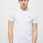 T-shirt girocollo uomo bianca 710680785 003 RALPH LAUREN 