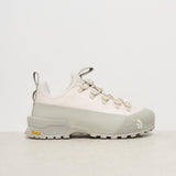 Sneakers uomo Glenclyffe bianco e grigio NF0A817B 6S41 THE NORTH FACE 