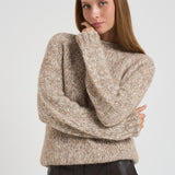 Maglia donna Laila girocollo beige D510414 LAILA803SABBIA P.a.r.o.s.h. 
