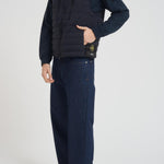 Gilet uomo trapuntato blu scuro G100004 S0183V0020 STONE ISLAND 