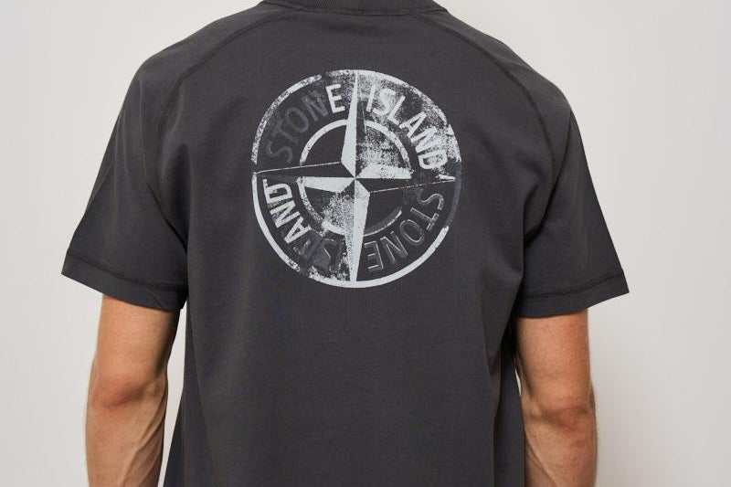 T-shirt uomo girocollo grigio 2100020 S0080V0065 STONE ISLAND 