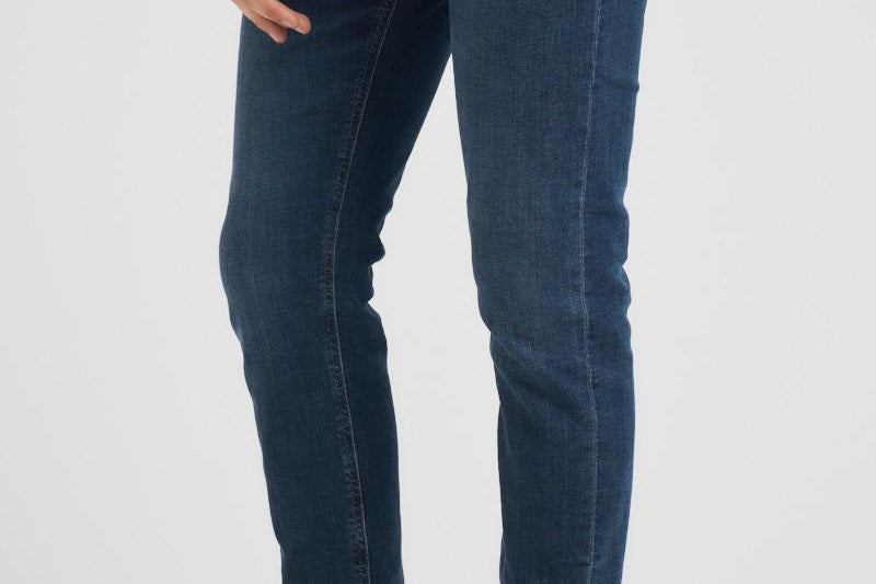 Jeans uomo George skinny in denim scuro UP232 DSK316UJ12 DONDUP 