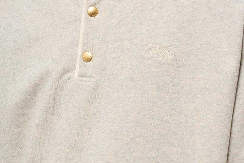 Felpa a polo uomo grigia PL132 CO127GY DROLE DE MONSIEUR 
