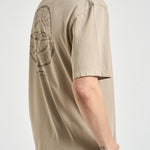 T-shirt uomo con stampa beige 2100001 S0285V009A STONE ISLAND 
