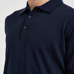 Polo uomo in maglia blu navy 300426 38 KANGRA 