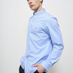 Camicia uomo a righe celeste 710929344 018 RALPH LAUREN 