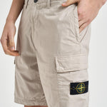 Bermuda uomo cargo ghiaccio L100020 S0003V0061 STONE ISLAND 
