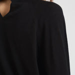 Dolcevita donna in maglia fine nera A23 Y69 LIVIANA CONTI 