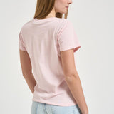 T-shirt donna girocollo rosa 211B14605 014 RALPH LAUREN 