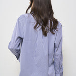Camicia donna a righe celeste 211891419 001 RALPH LAUREN 