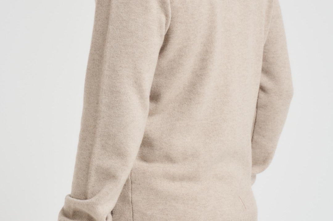 Cardigan uomo sabbia 2100 5602937 KANGRA 