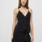 Top donna nero Tomeki HT0537FA C1J12E02FK MARANT ETOILE 