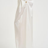 Pantalone donna Sandy a palazzo bianco 326SS3808S IVORY DANAME 