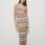 Abito donna lungo multicolor DS25SG0W BK042CS01G4 MISSONI 