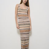 Abito donna lungo multicolor DS25SG0W BK042CS01G4 MISSONI 