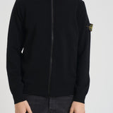 Maglia uomo con zip nera 5100062 S00A1V0029 STONE ISLAND 