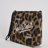 Pochette donna Aline Felt Leo animalier ALINE FELTLEO18 MC2 SAINT BARTH 