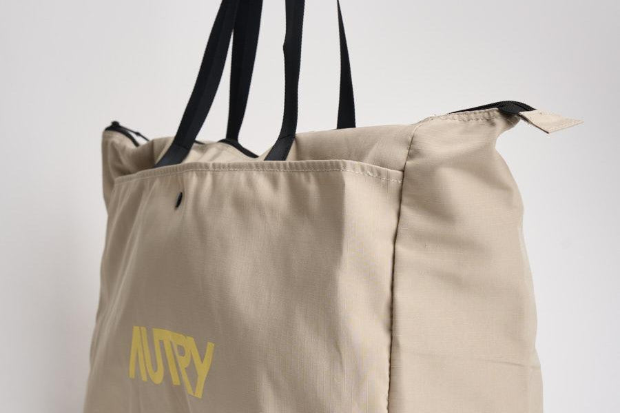 Borsa donna in tessuto a spalla ghiaccio BAPU 089J AUTRY 