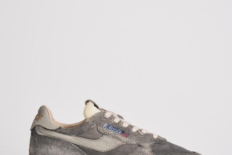 Sneakers uomo Reelwind low in suede grigio WVLM TN03 AUTRY 