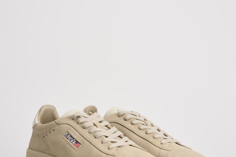 Sneakers uomo Dallas beige e bianche ADLM UE10 AUTRY 