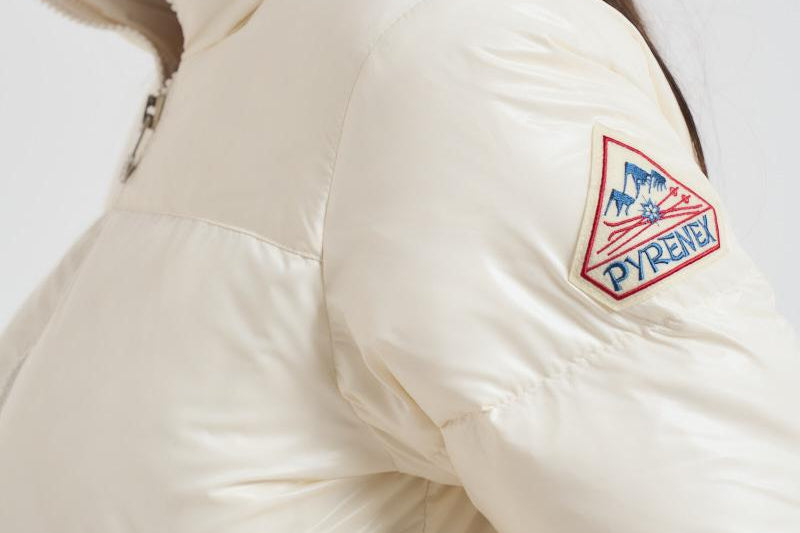 Piumino Goldin donna bianco HWY038 1025 PYRENEX 