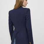 Giacca donna blu doppiopetto J Parigi JPARIGI10B 340159EB849 TAGLIATORE 