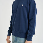 Felpa uomo girocollo blu 710916689 017 RALPH LAUREN 