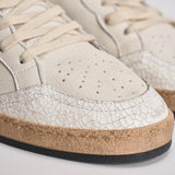 Sneakers uomo ball-star bianca e nero GMF00117 F00377110283 GOLDEN GOOSE 