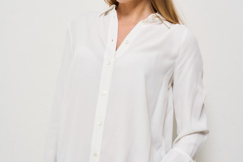 Camicia donna Nora bianca 104011 A207Z00 PINKO 