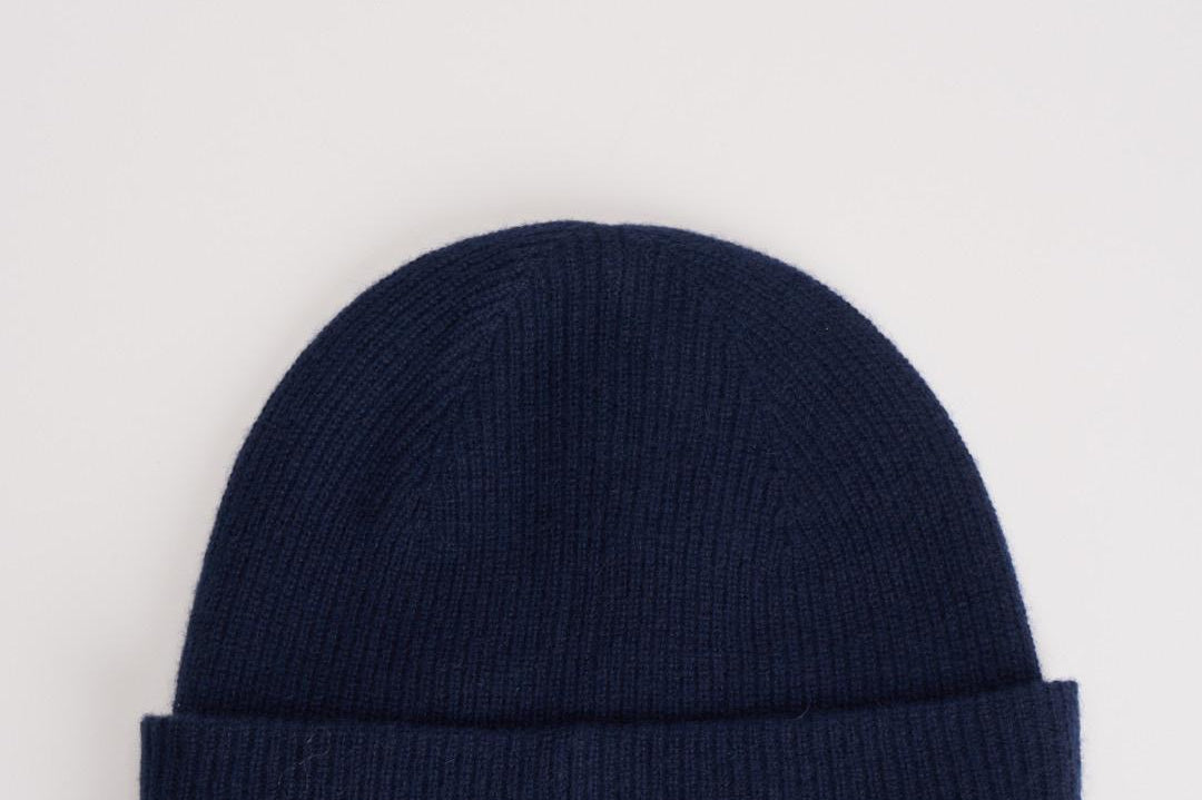Berretto uomo blu in cashmere 710920660 001 RALPH LAUREN 