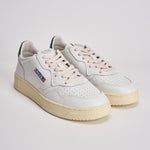 Sneakers uomo Medalist Low bianca e verde AULM LL20 AUTRY 