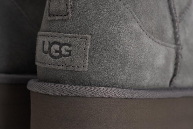 Stivale donna platform Ultra mini grigio 1135092 CHARCOLE UGG 