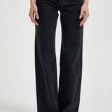 Jeans donna Hugh in denim nero 1134 009VINTAGEBLACK ANINE BING 