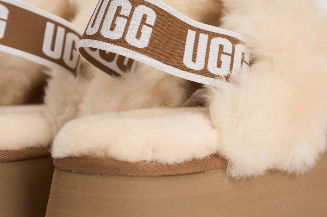 Ciabatta donna Funkette chestnut 1113474 CHESTNUT UGG 