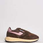 Sneakers donna Reelwind in suede marrone WWLW UT12 AUTRY 