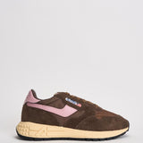 Sneakers donna Reelwind in suede marrone WWLW UT12 AUTRY 