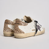 Sneakers donna Super star bianca e strass GWF00102 F00535882532 GOLDEN GOOSE 