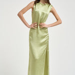 Abito donna lungo verde 32101 0333 FILIPPA K 