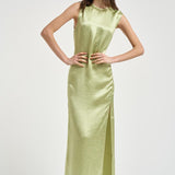 Abito donna lungo verde 32101 0333 FILIPPA K 