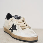 Sneakers uomo Ball Star con talloncino nero GMF00117 F00377110283 GOLDEN GOOSE 