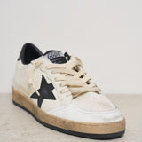 Sneakers uomo Ball Star con talloncino nero GMF00117 F00377110283 GOLDEN GOOSE 