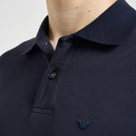 Polo uomo piquet blu EM004526 AF13721UB118 EMPORIO ARMANI 
