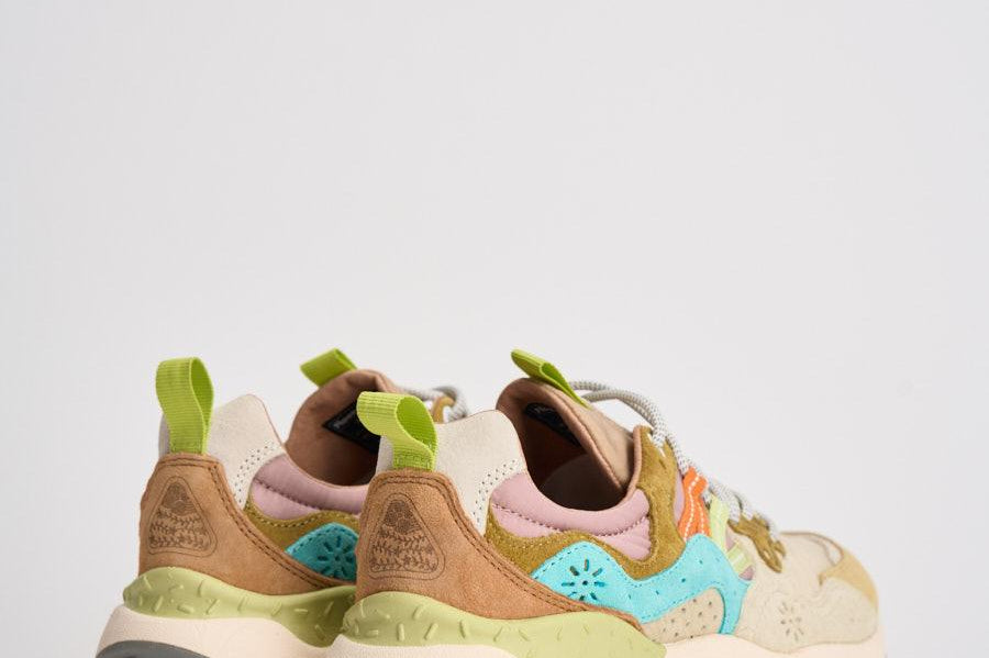 Sneakers donna Yamano 3 multicolor YAMANO3W 1E94MILK CREAM FLOWER MOUNTAIN 