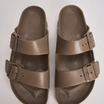 Sandalo arizona in gomma donna 1030466 GRAY TAUPE BIRKENSTOCK 