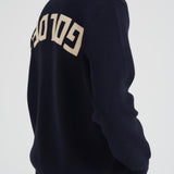 Maglia uomo girocollo blu notte GMP00841 P00066250486 GOLDEN GOOSE 